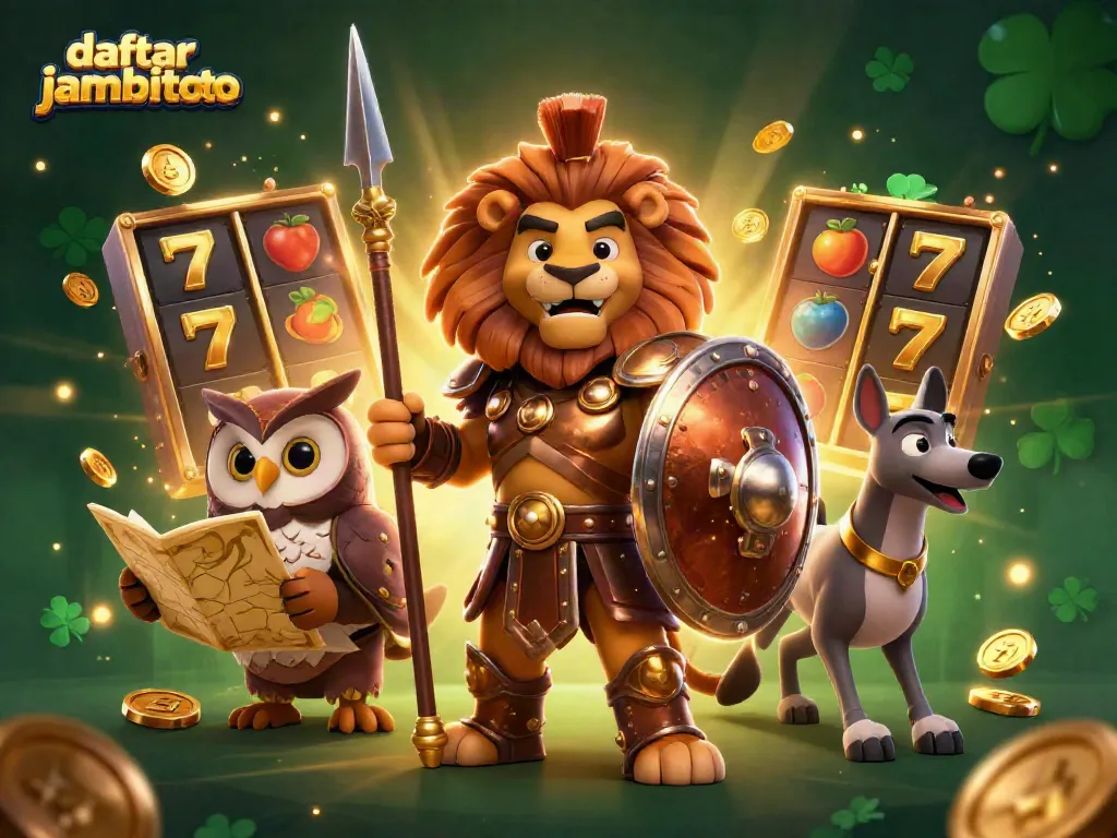 Experience the excitement of daftar jambitoto with dynamic slot reels and vivid characters!