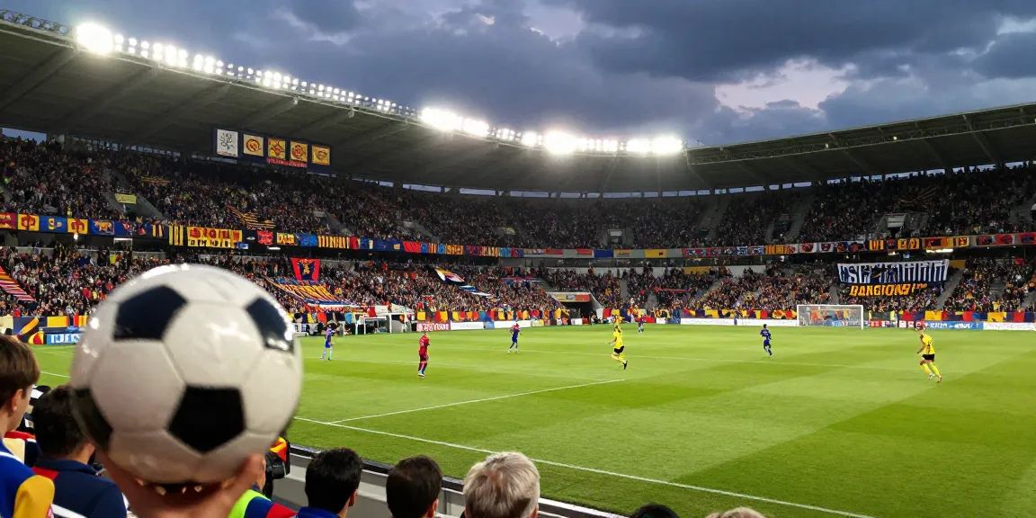 The thrilling moment of a football match showcasing the excitement of TOP10 สโมสร in action.