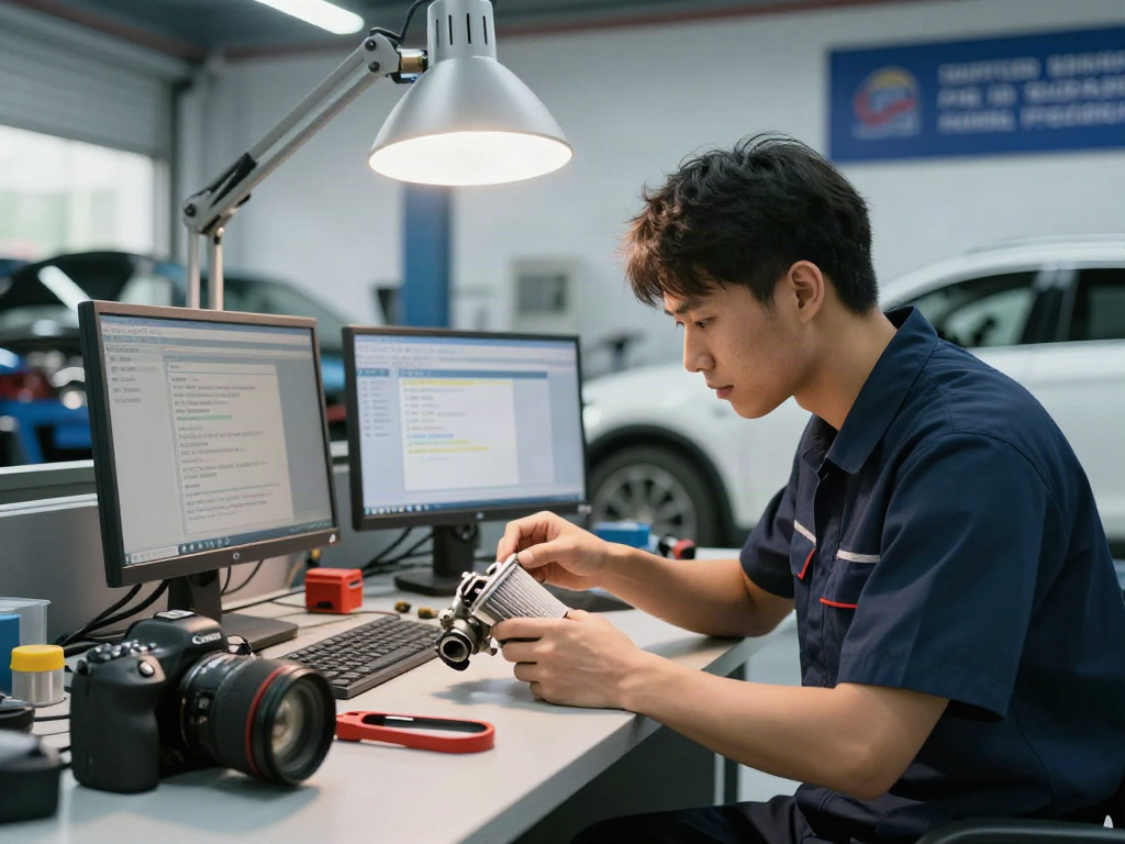 Professioneller DPF-Reparaturdienst in Hannover, wo die DPF-Reinigung durchgeführt wird.