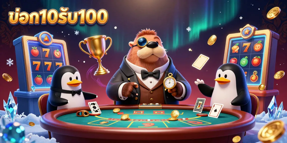 เข้าร่วมโปรโมชั่นฝาก10รับ100 กับภาพการ์ตูนสามมิติที่เต็มไปด้วยความสนุกในคาสิโน